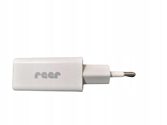 REER ładowarka sieciowa DC 5V 1000mA, biała ładowarka sieciowa bez przewodu, model M4-050100A1