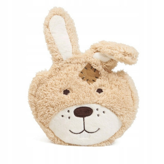 GRUNSPECHT zając TERMOFOR z pestkami wiśni, beżowa przytulanka medyczna z wyjmowaną poduszką