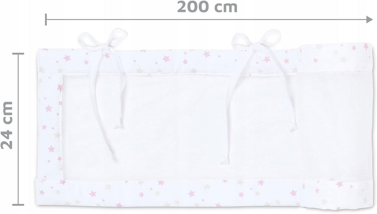 BABYBAY protector para cuna 200x24 cm