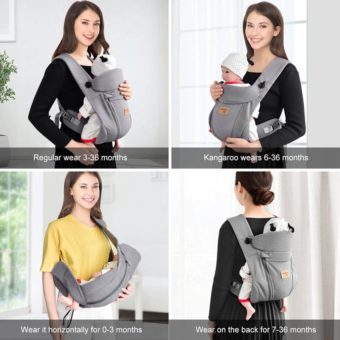 VRBABIES nosidełko ergonomiczne – zdjęcie produktu 8