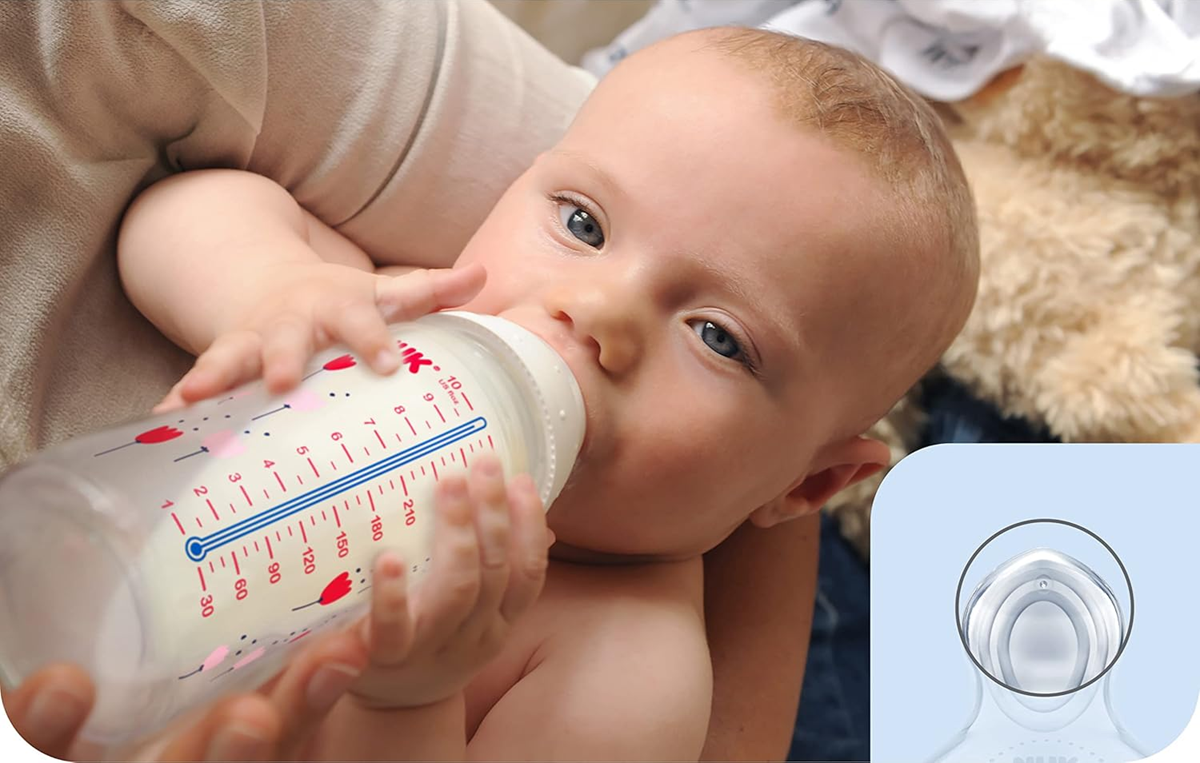 NUK First Choice butelka 150 ml smoczek S wolny przepływ 0+ KOALA – zdjęcie produktu 5