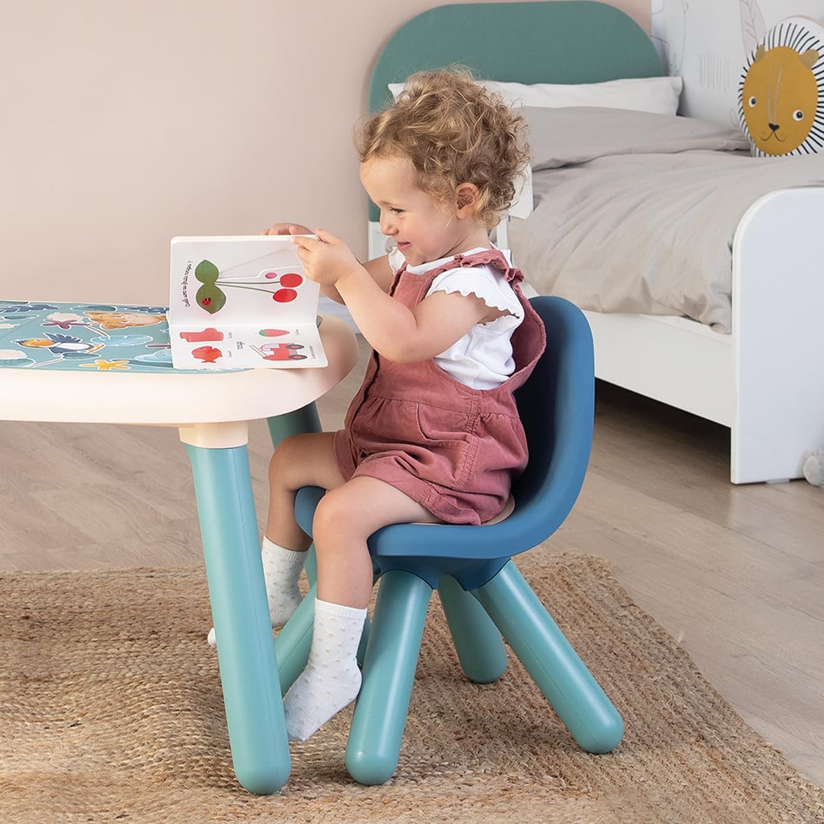LITTLE SMOBY krzesełko dla dzieci do użytku w domu i poza nim 18m+