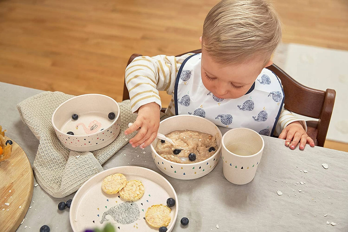 LASSIG zestaw naczyń bez melaminy Little Whale – zdjęcie produktu 5