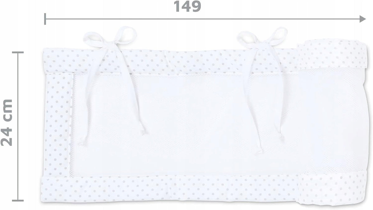 BABYBAY bedbeschermer 149x24cm