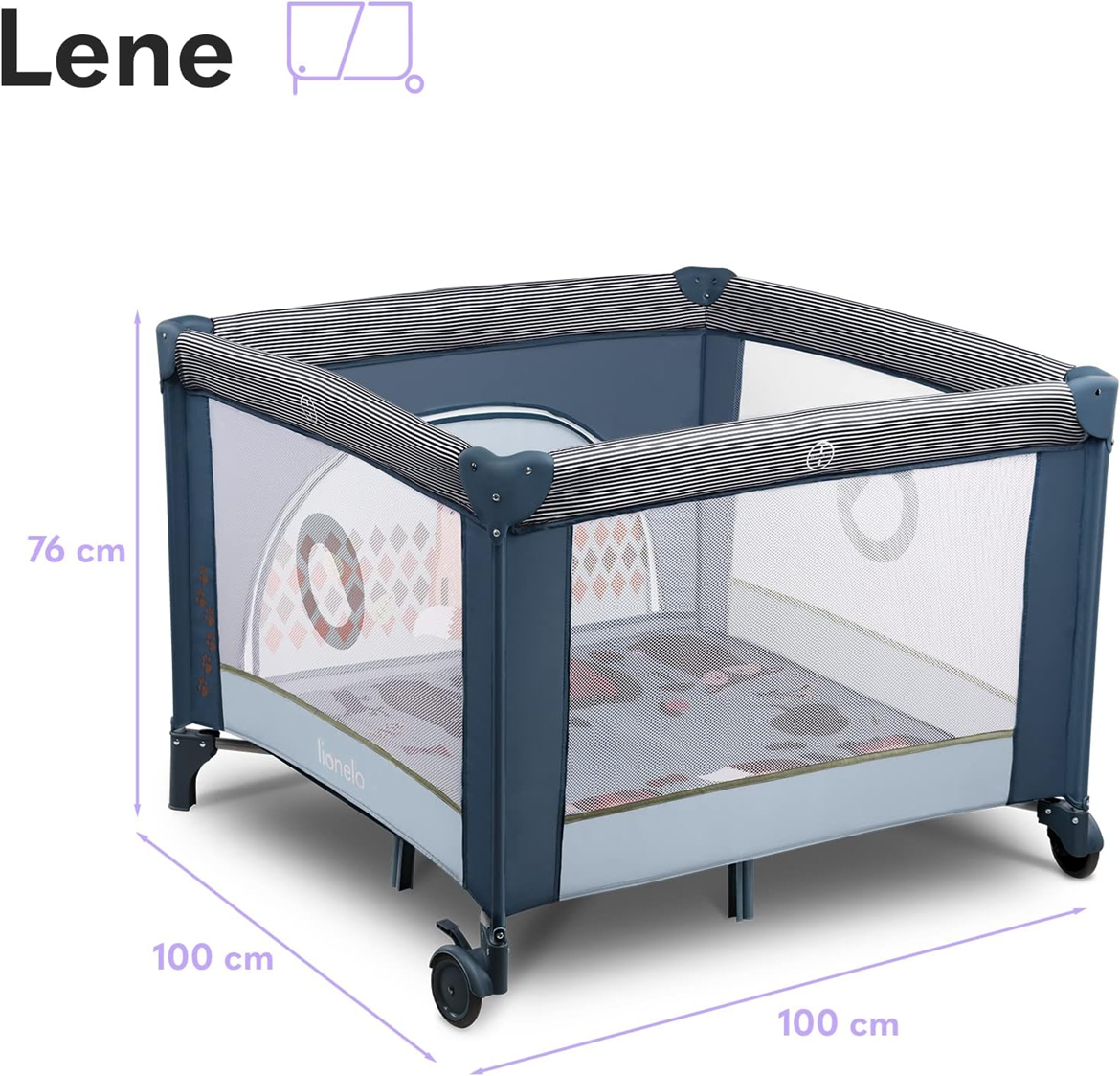 LIONELO FIE travel cot