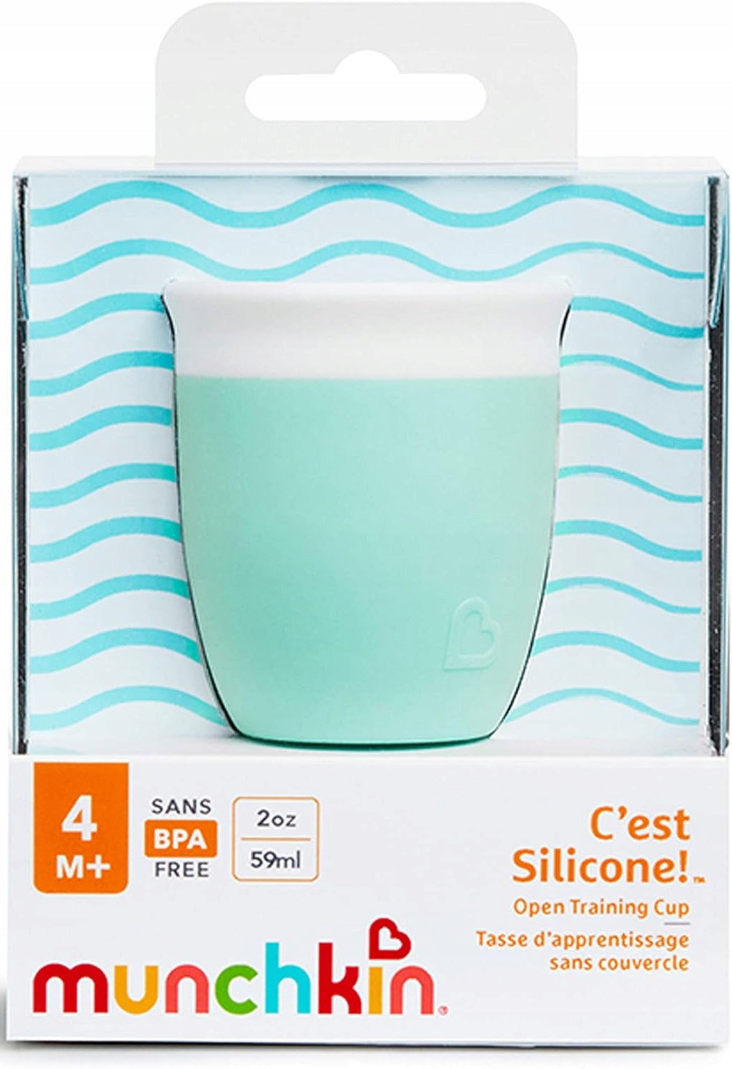 MUNCHKIN C'est Silicone! open 360 beker 4m+ 60ml