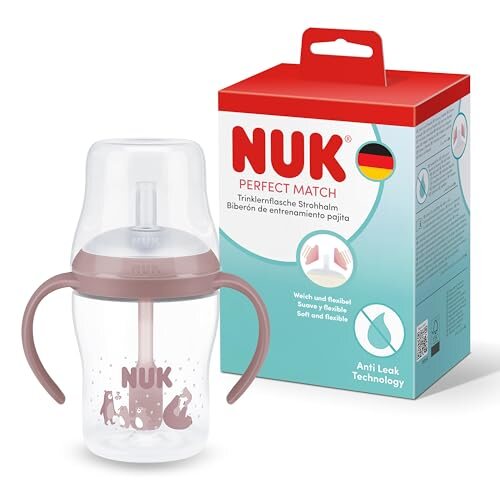 NUK Perfect Match training cup 150 ml from 8 months pink