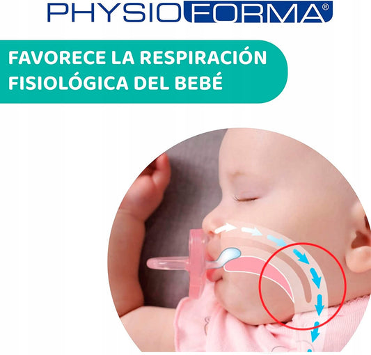 CHICCO PhysioForma smoczek x2 2-6m MINI SOFT, niebieski, BPA/BPS free, wspiera fizjologiczne oddychanie niemowlęcia