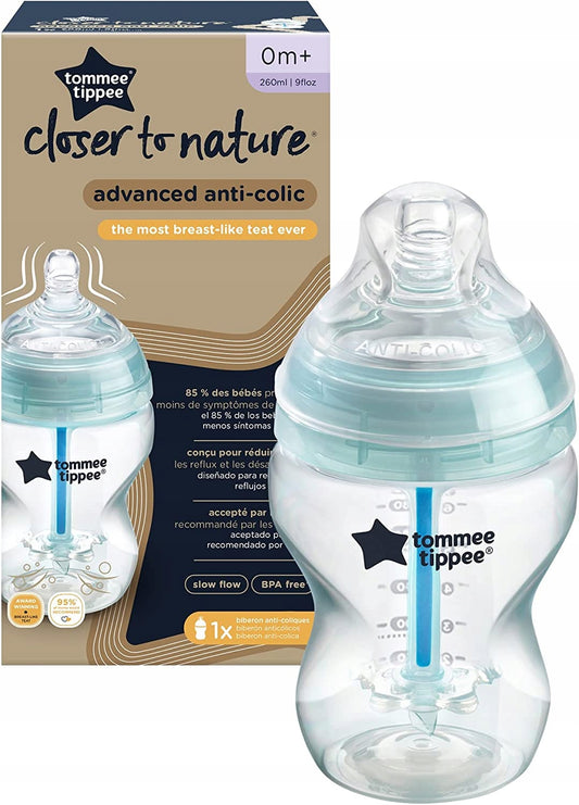TOMMEE TIPPEE butelka advanced anti-colic 260ml 0+ – zdjęcie produktu 2