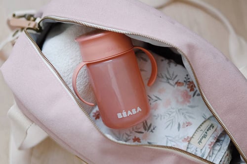 Béaba 360 training cup pink 340 ml 12m+