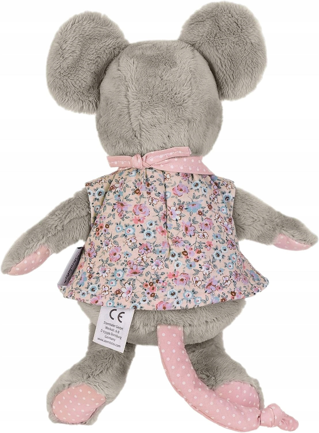 STERNTALER Souris Mabel DOUDOU avec hochet 25 cm