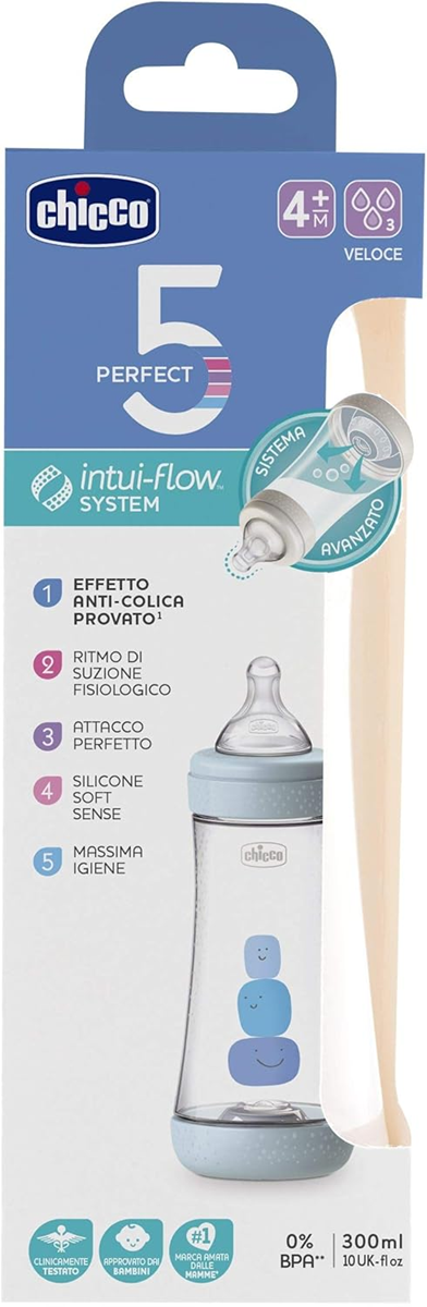 CHICCO láhev Perfect5 4m+ 300ml