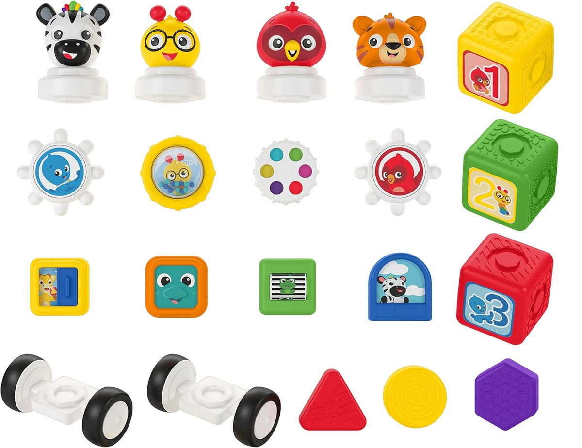 BABY EINSTEIN Connectables Click & Create bloques magnéticos 20 unidades
