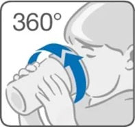 NUK Mini Magic Cup kubek niekapek 360° 160 ml 6 m+ – zdjęcie produktu 4