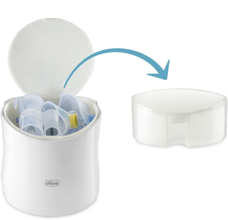 CHICCO Easy Breath Family inhalator nebulizator 0,37 ml/min + recipient