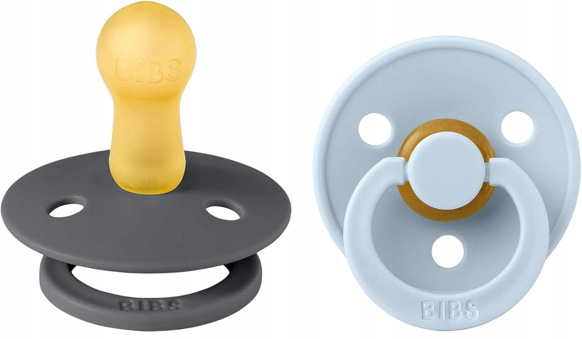 BIBS COLOUR chupetes calmantes 2 pack caucho 18-36 meses