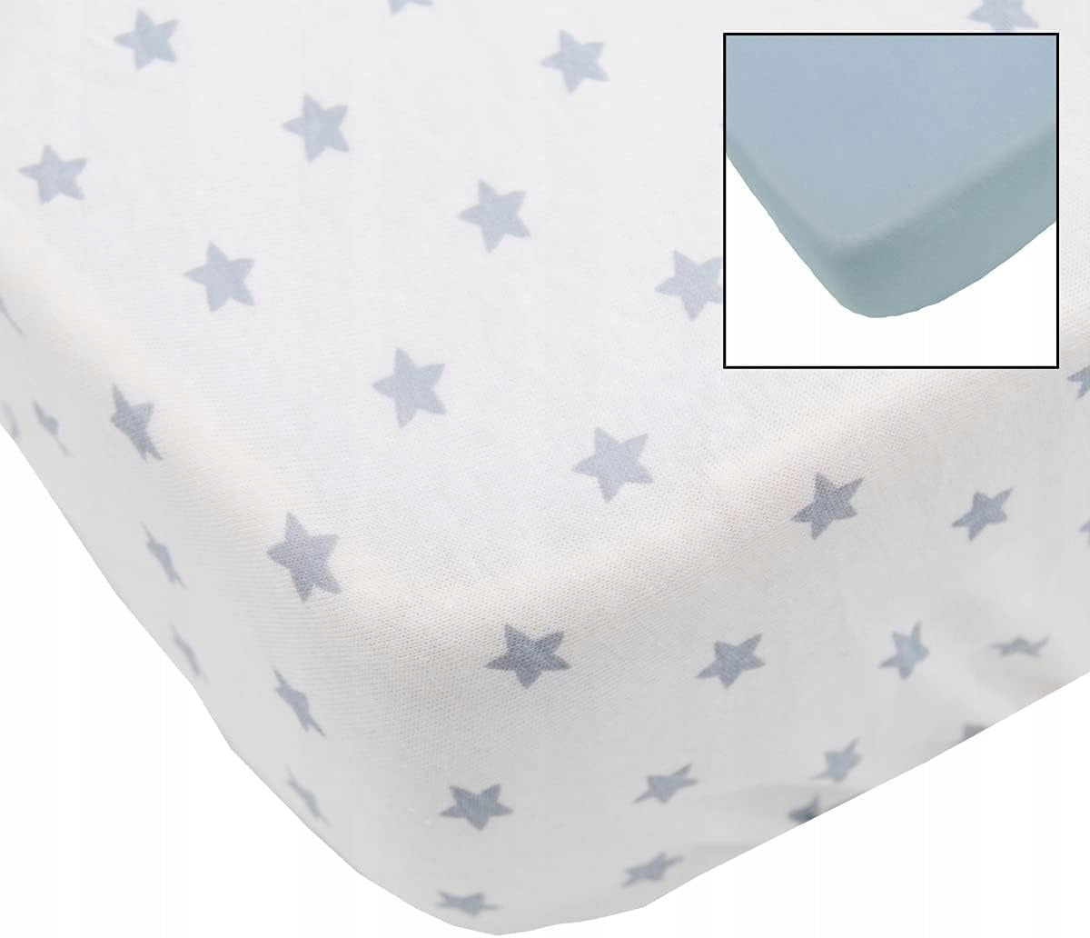 BABY CALIN cearșaf cu elastic x2 120x60