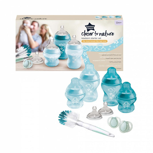 TOMMEE TIPPEE startsæt med flasker ANTI-COLIC closer to nature
