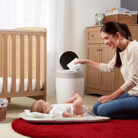 TOMMEE TIPPEE simplee sangenic Windeleimer + Nachfüllkassette
