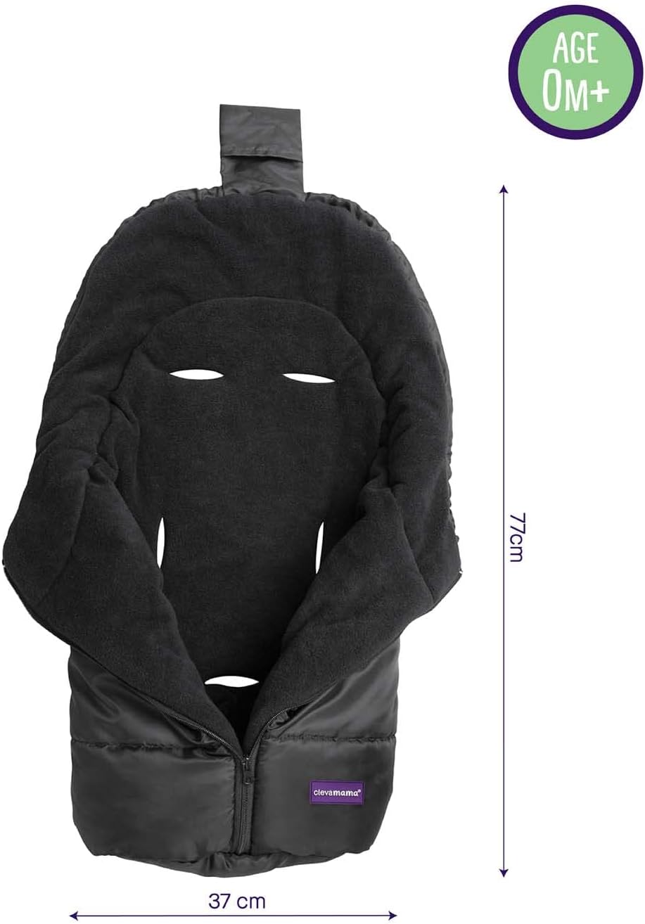CLEVAMAMA sac de dormit pentru scaun auto DE IARNĂ 0+