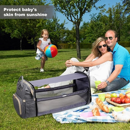 LEOGREEN mochila para pañales y accesorios con cambiador portátil