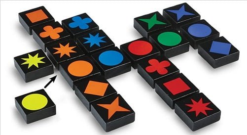 999 GAMES Qwirkle joc 108 plăci din lemn + husă