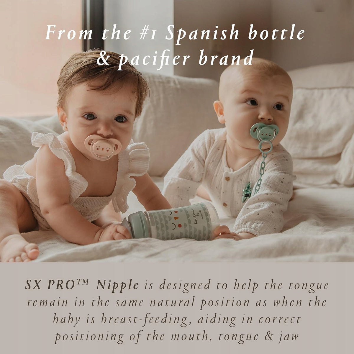 SUAVINEX PREMIUM chupete calmante 0-6 meses de silicona SX PRO
