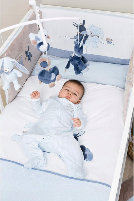 NATTOU karuzela z pozytywką do łóżeczka ALEX i BIBOU