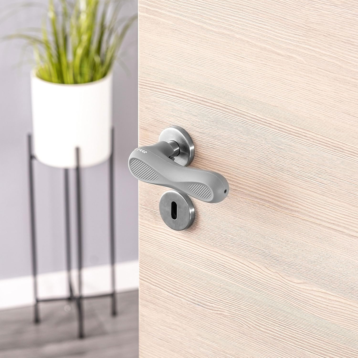 REER HandleGuard protecție din silicon pentru clanță 13 cm 2 bucăți