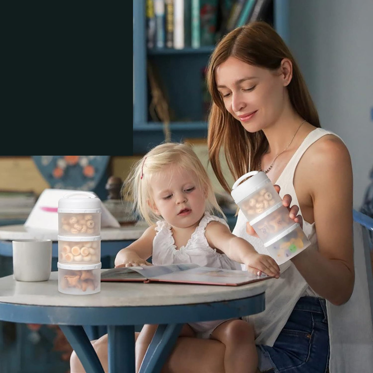 TERMICHY contenitori per latte in polvere e snack 2 pezzi 6 x 60 g