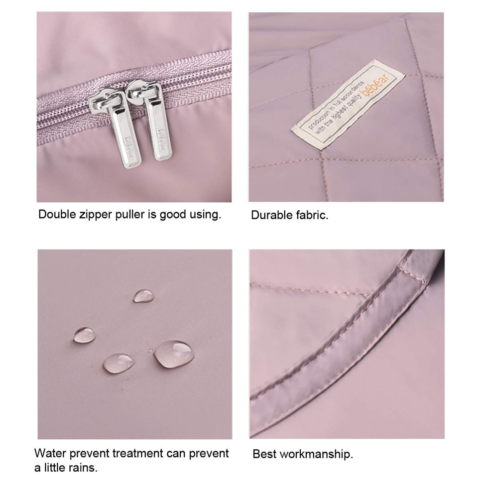 BEBAMOUR funda impermeable universal para portabebés, cochecitos y sillas de coche