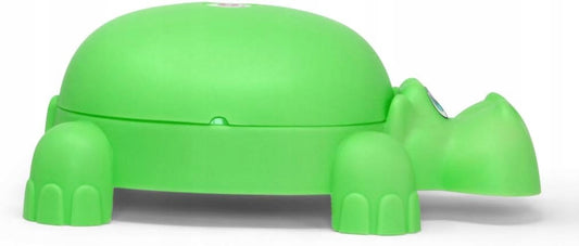 OKBABY Hippo Fun vasino con coperchio IPPOPOTAMO