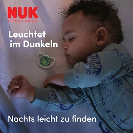 NUK Perfect Match Air Night succhietti 18-36 mesi