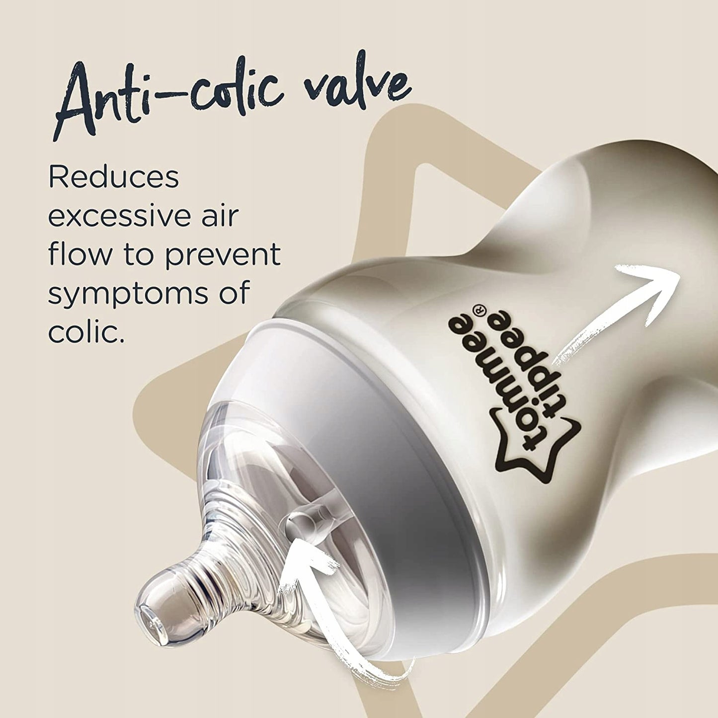 TOMMEE TIPPEE zestaw 6 butelek 260ml ANTI-COLIC – zdjęcie produktu 5