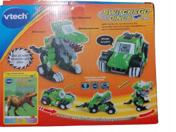 VTECH Switch&Go Dinos TRANSFORMERS j.niemiecki – zdjęcie produktu 2