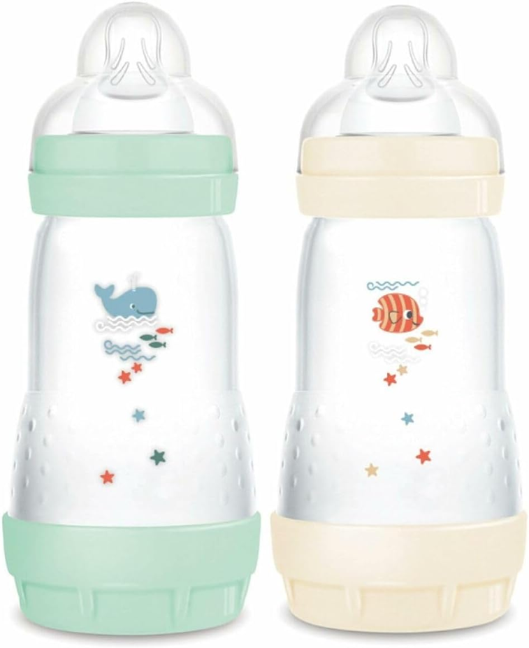 MAM Easy Start biberon anticolici 260ml debit mediu 2 bucăți
