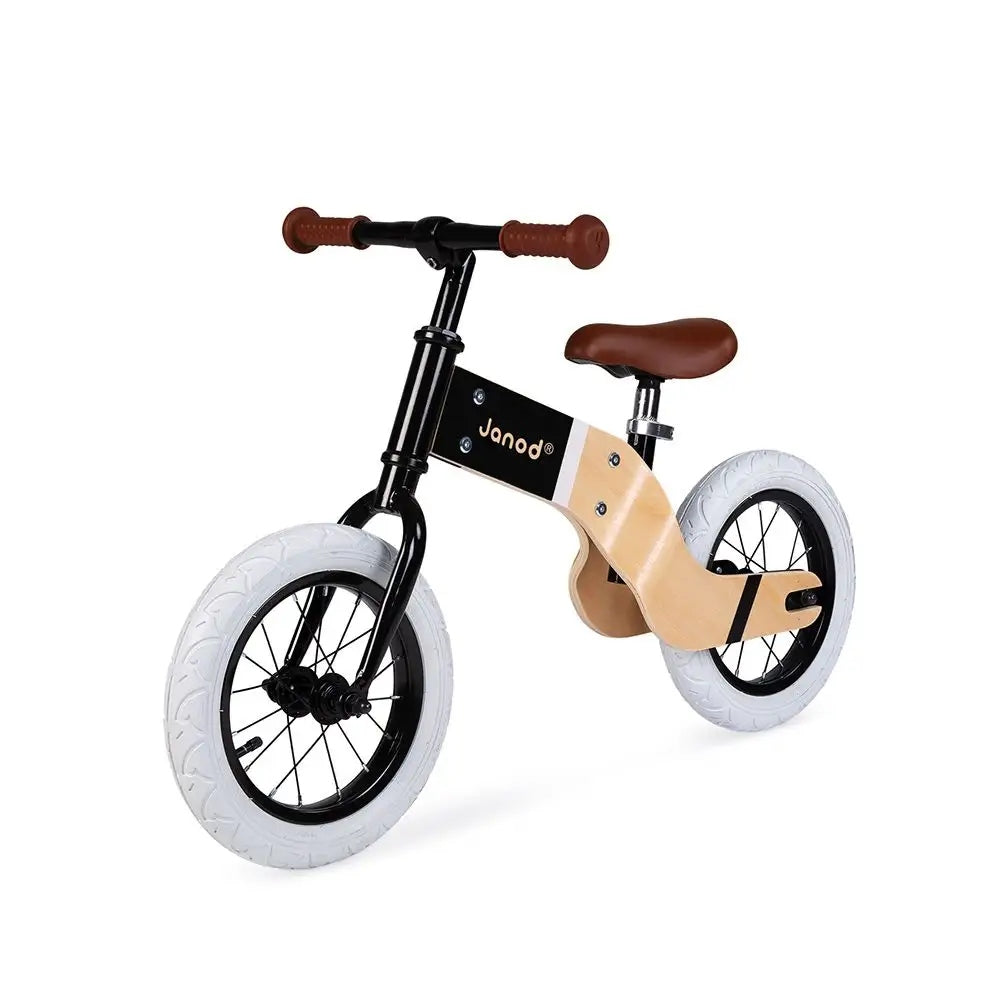 JANOD Bikloon Deluxe bicicleta de equilibrio de madera 12" asiento 40-46 cm
