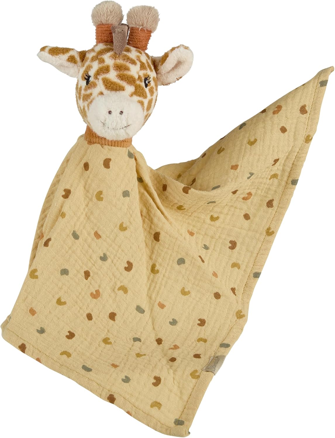 Sterntaler Kaya L peluche giraffa in mussola ocra 0m+