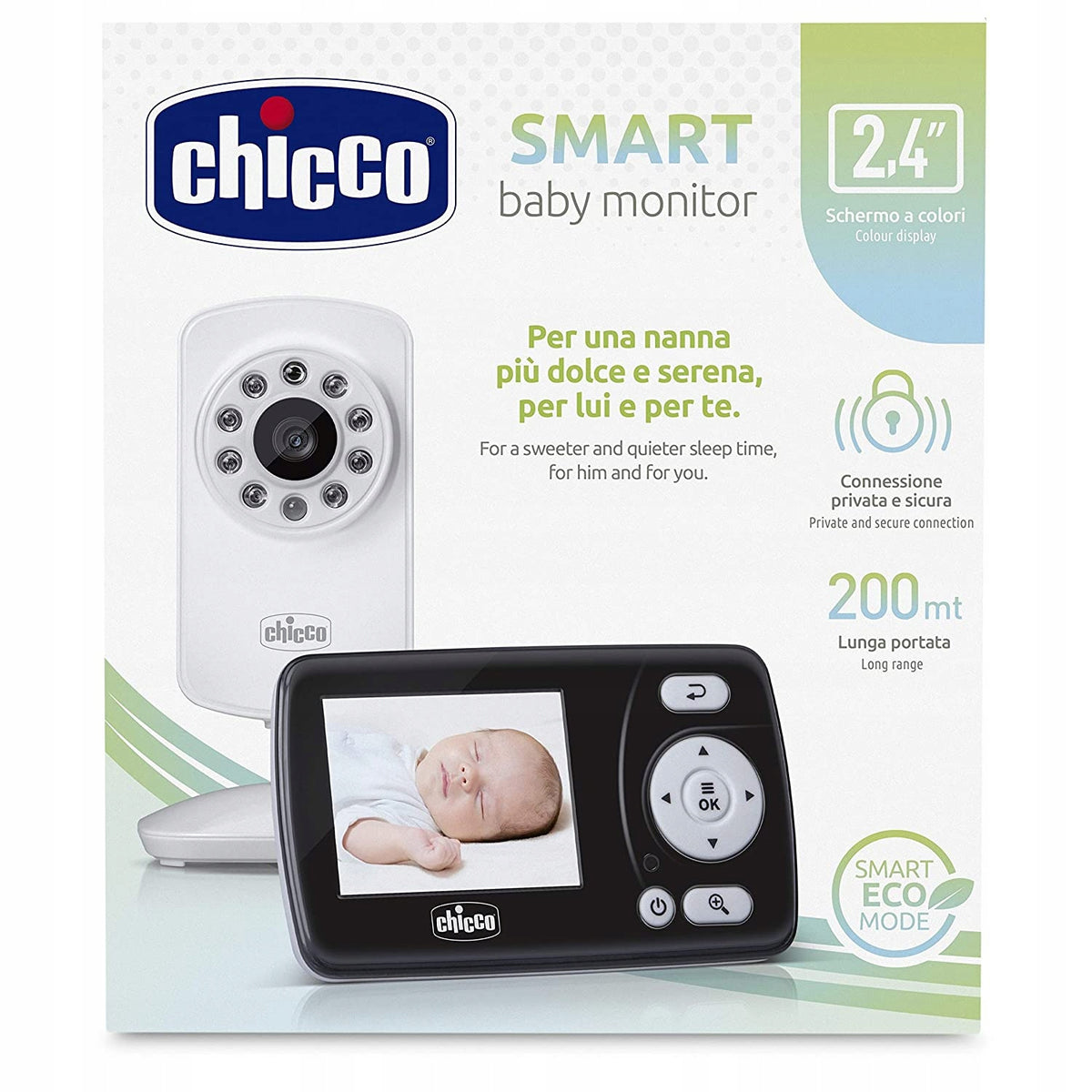 CHICCO Smart Babyphone 2,4" FHSS