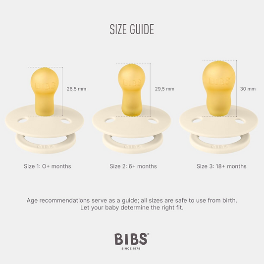 BIBS COLOUR succhietti calmanti 2 pezzi caucciù 0-6 mesi