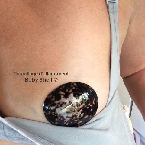 BABY SHELL coques d’allaitement avec nacre