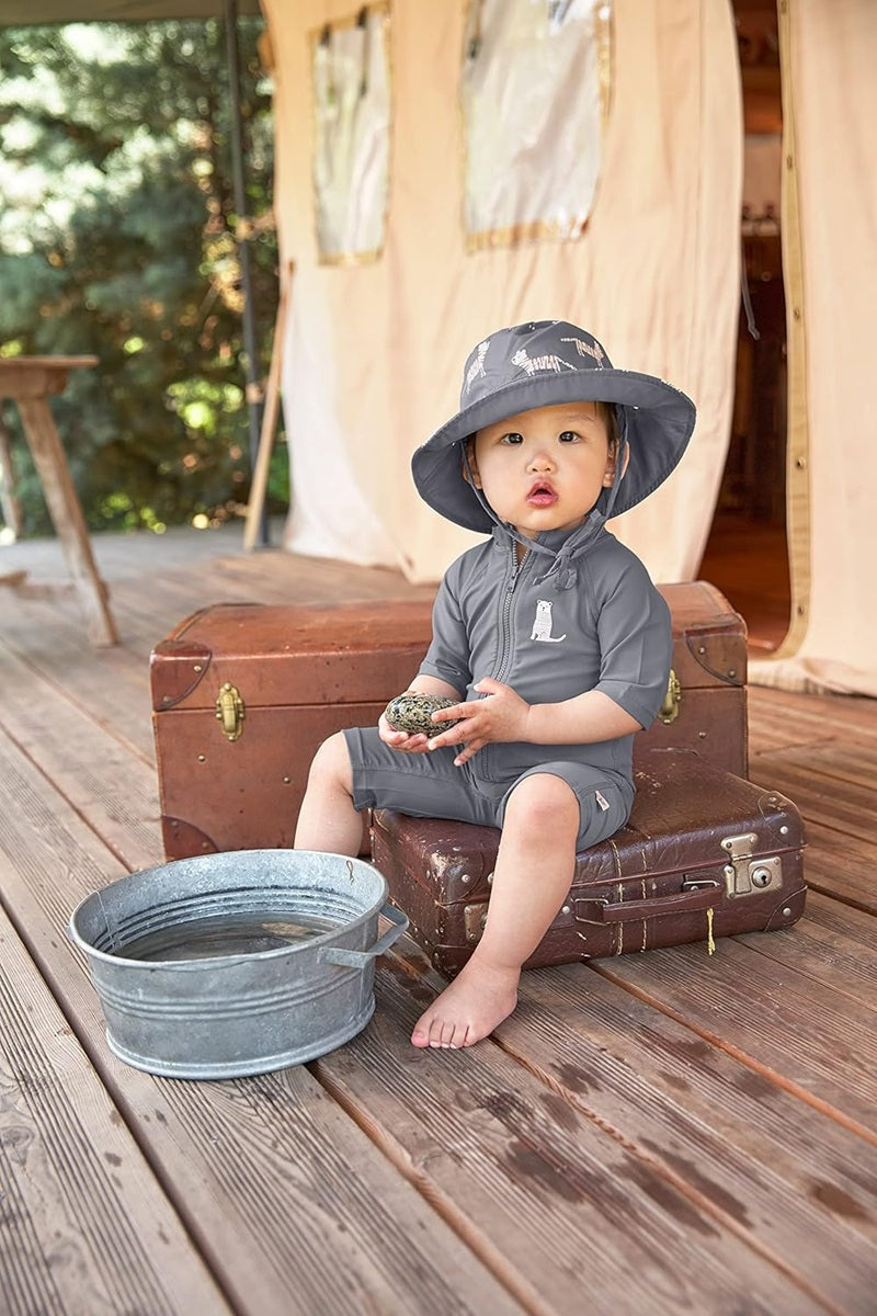LASSIG Tygrys dwustronna czapka bucket kapelusz 43-45 cm 3-6 m 80 UV – zdjęcie produktu 4