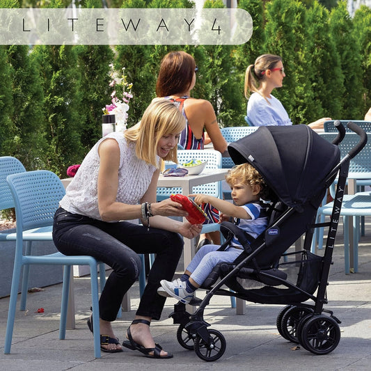 CHICCO LITEWAY wózek spacerowy do 22kg lekki i kompaktowy wózek spacerowy LiteWay 4 dla rodziców w podróży