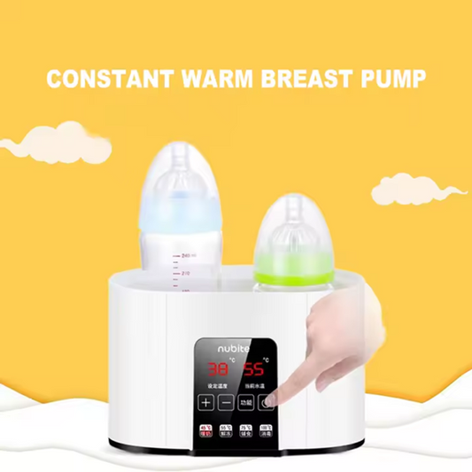 dubbele flesverwarmer sterilisator 6-in-1