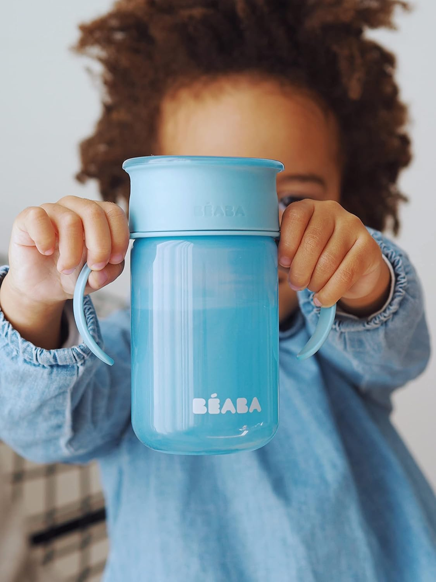 BEABA Trainingsbeker antilek 360° 340 ml 12 m+