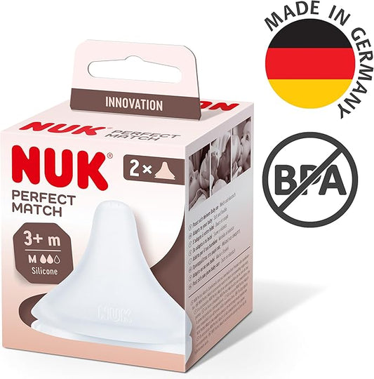 NUK Perfect Match smoczek M średni przepływ 3 m+ – zdjęcie produktu 2