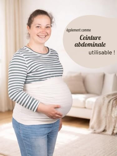 HOPPEDIZ Baby Bonding Top per il marsupio antracite M