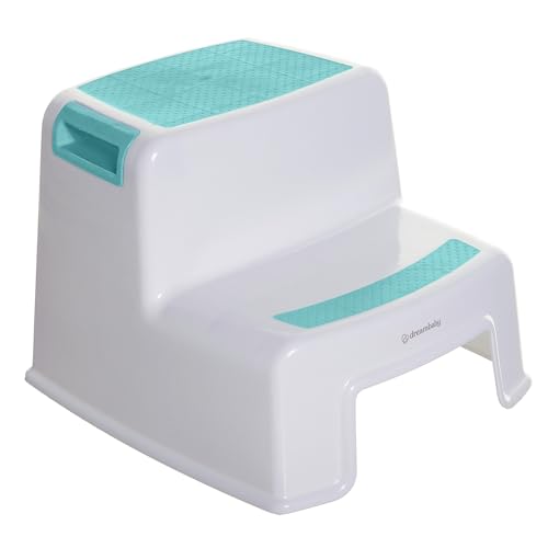 Pedana per bambini DREAMBABY a due livelli, bianca e blu