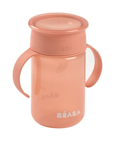Béaba bicchiere training 360 pink 340 ml 12m+