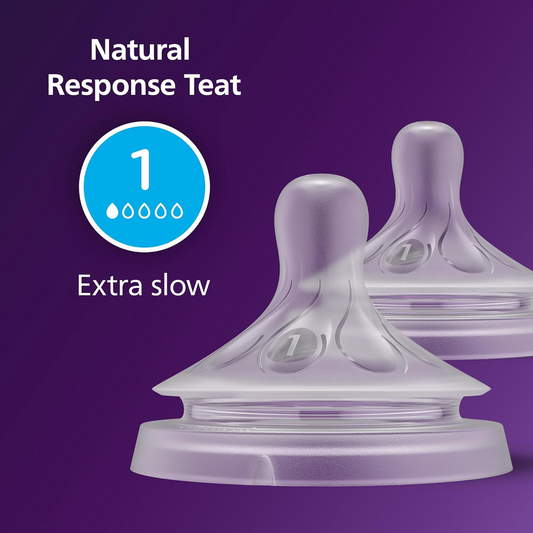 PHILIPS AVENT Natural RESPONSE tettarelle per biberon 0 mesi x2
